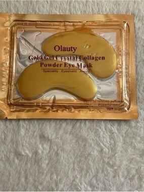 Gold Gel Crystal Collagen Eye Mask - Hydrating Under-Eye Patches